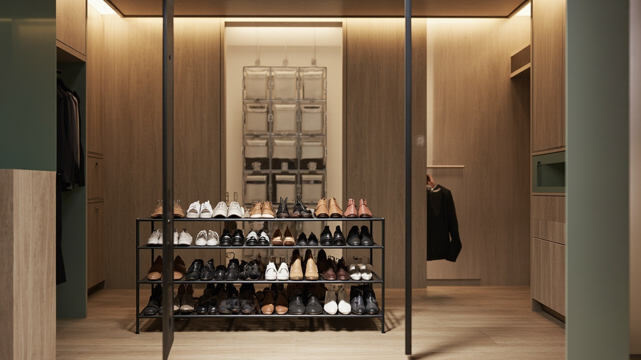 Shoe Organization in Closet: 4 Systems + Layout by Closet Type