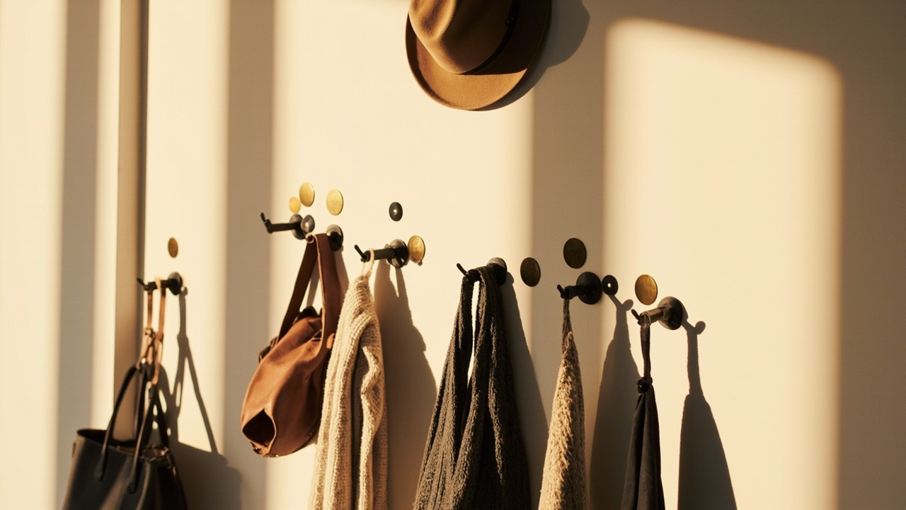 Hooks & Racks: Vertical Storage