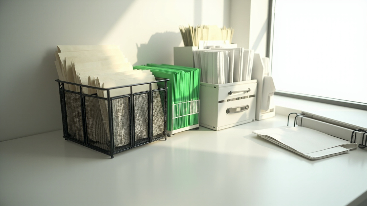 Home Office Paperwork System: Sort, File & Maintain