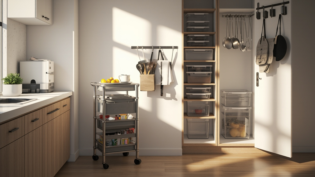 Small Kitchen Organization: 10 Storage Solutions for Tight Spaces