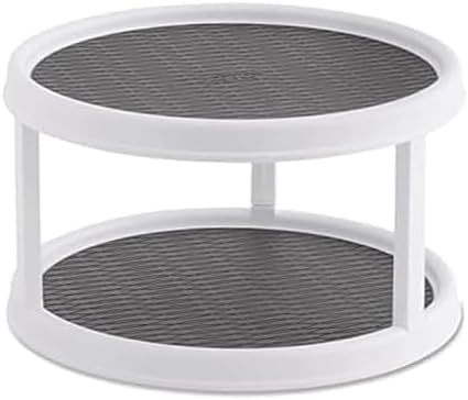 Copco 2-Tier Nonskid Lazy Susan Turntable Organizer 12-Inch